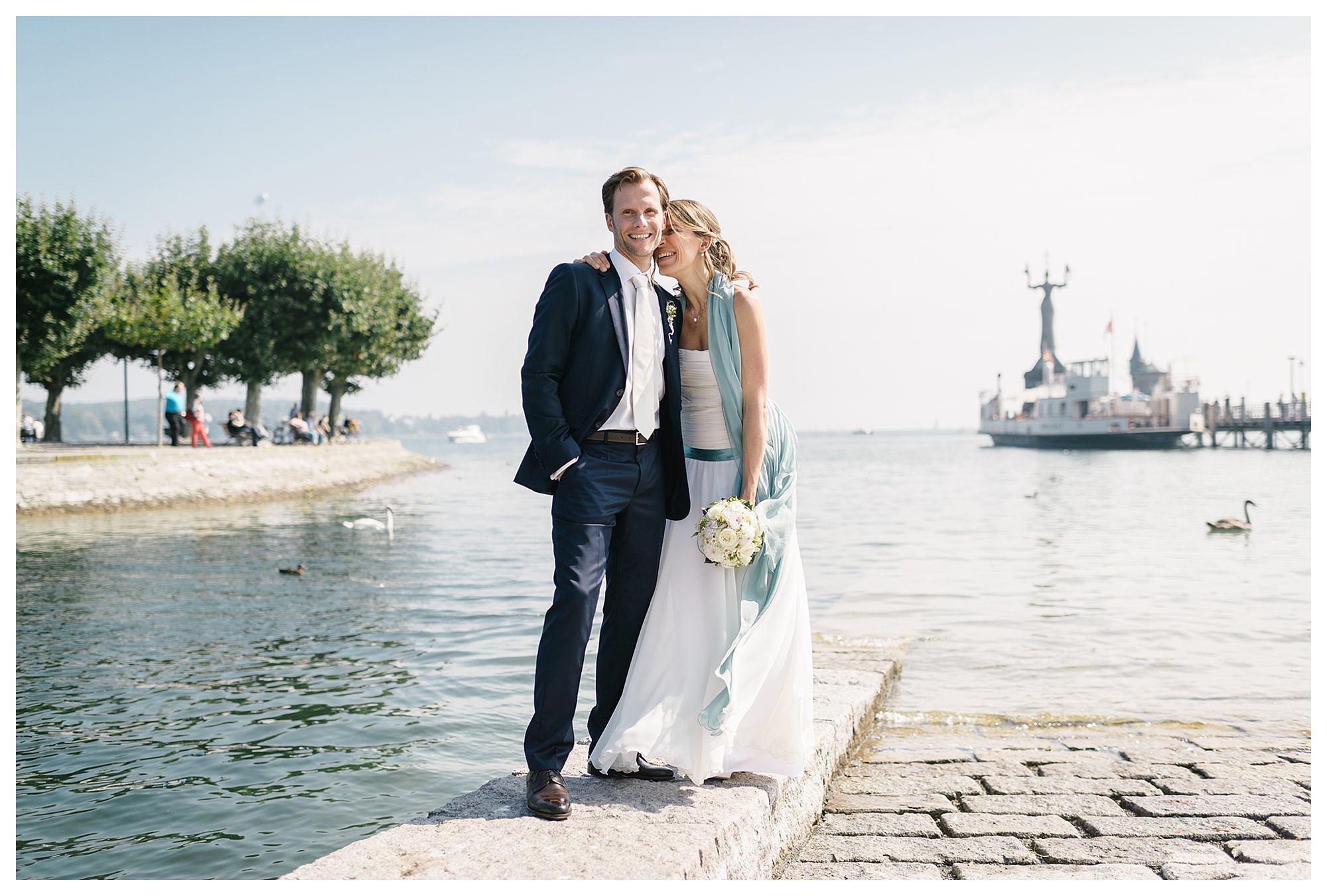Fotograf Konstanz - Hochzeitsreportage Konstanz Raphael Nicole Elmar Feuerbacher Photography Hochzeit Portrait 20 - Wedding in Constance at Lake of Constance - 1206